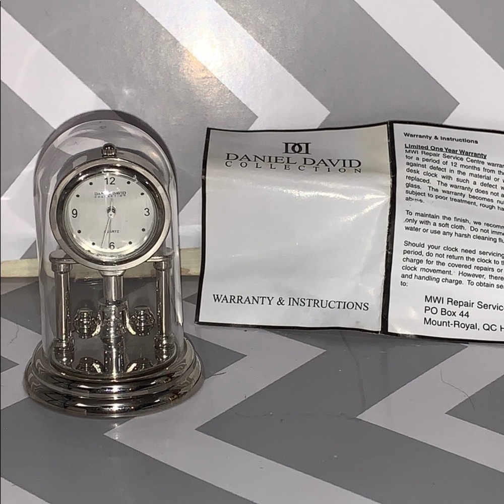 Miniature Mantle Decorative Clock